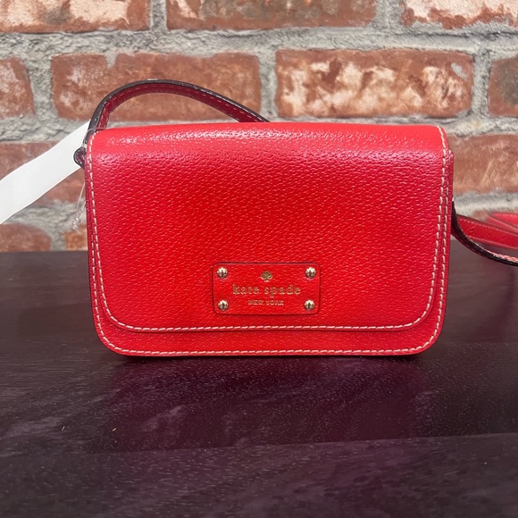 kate spade Handbags - NWT. Kate Spade Red Crossbody Bag